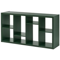 Etajera Ikea Kallax 147x39x94 (Verde inchis/Negru) Thumb