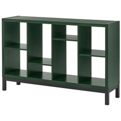 Etajera Ikea Kallax 147x39x94 (Verde inchis/Negru) Thumb