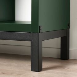 Etajera Ikea Kallax 147x39x94 (Verde inchis/Negru) Thumb