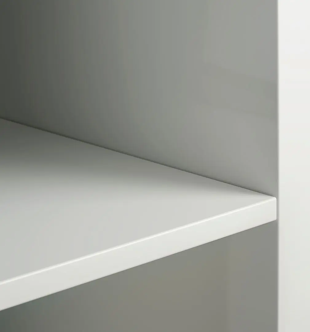 Etajera Ikea Kallax 147x59 (Alb/Negru)