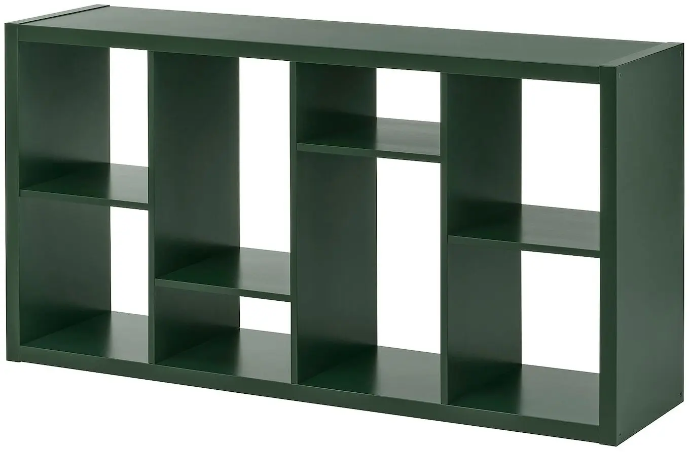 Etajera Ikea Kallax 147x77 (Verde inchis)