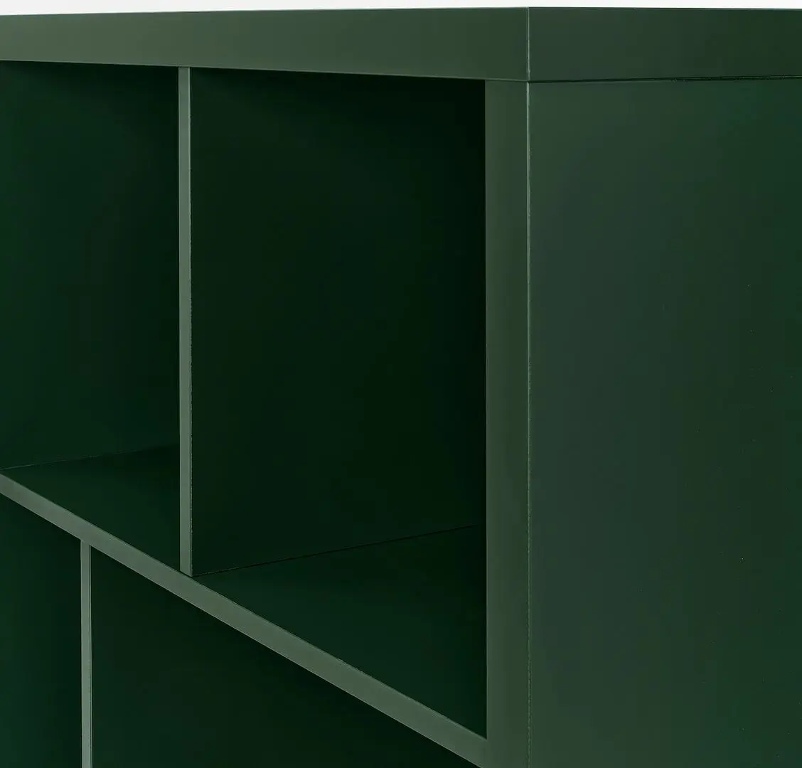 Etajera Ikea Kallax 147x77 (Verde inchis)