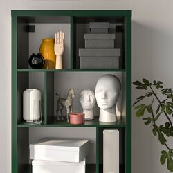 Etajera Ikea Kallax 147x77 (Verde inchis) Thumb
