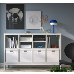 Etajera Ikea Kallax 147x94 (Alb)