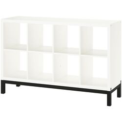 Etajera Ikea Kallax 147x94 (Alb/Negru) Thumb