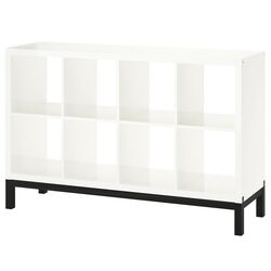 Стеллаж Ikea Kallax 147x94 (Белый/Черный)