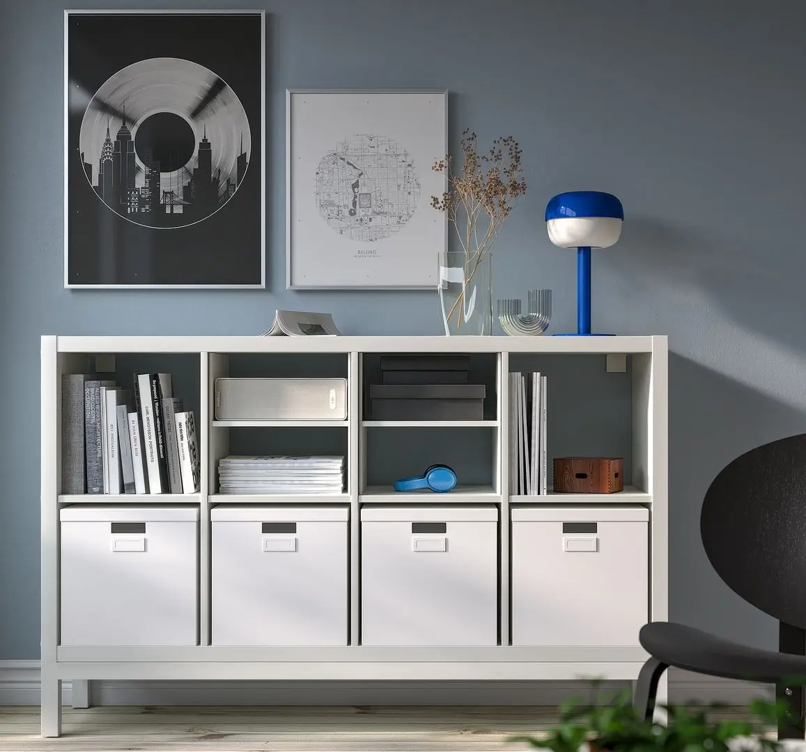 Etajera Ikea Kallax 147x94 (Alb)