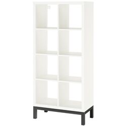 Etajera Ikea Kallax 77x164 (Alb/Negru) Thumb