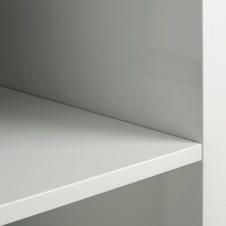 Etajera Ikea Kallax 77x164 (Alb/Negru) Thumb