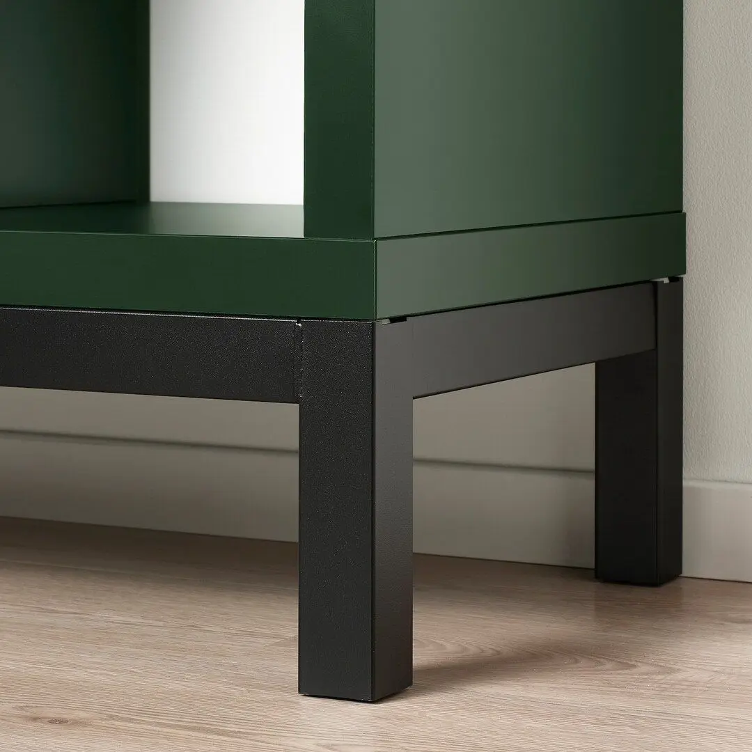 Etajera Ikea Kallax 77x39x164 (Verde inchis/Negru)