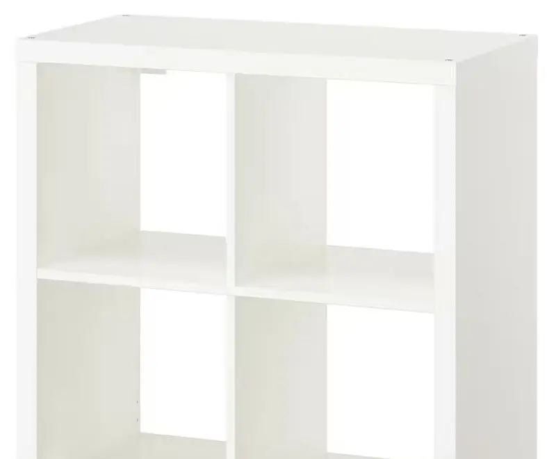 Etajera Ikea Kallax 77x94 (Alb/Alb Lucios)