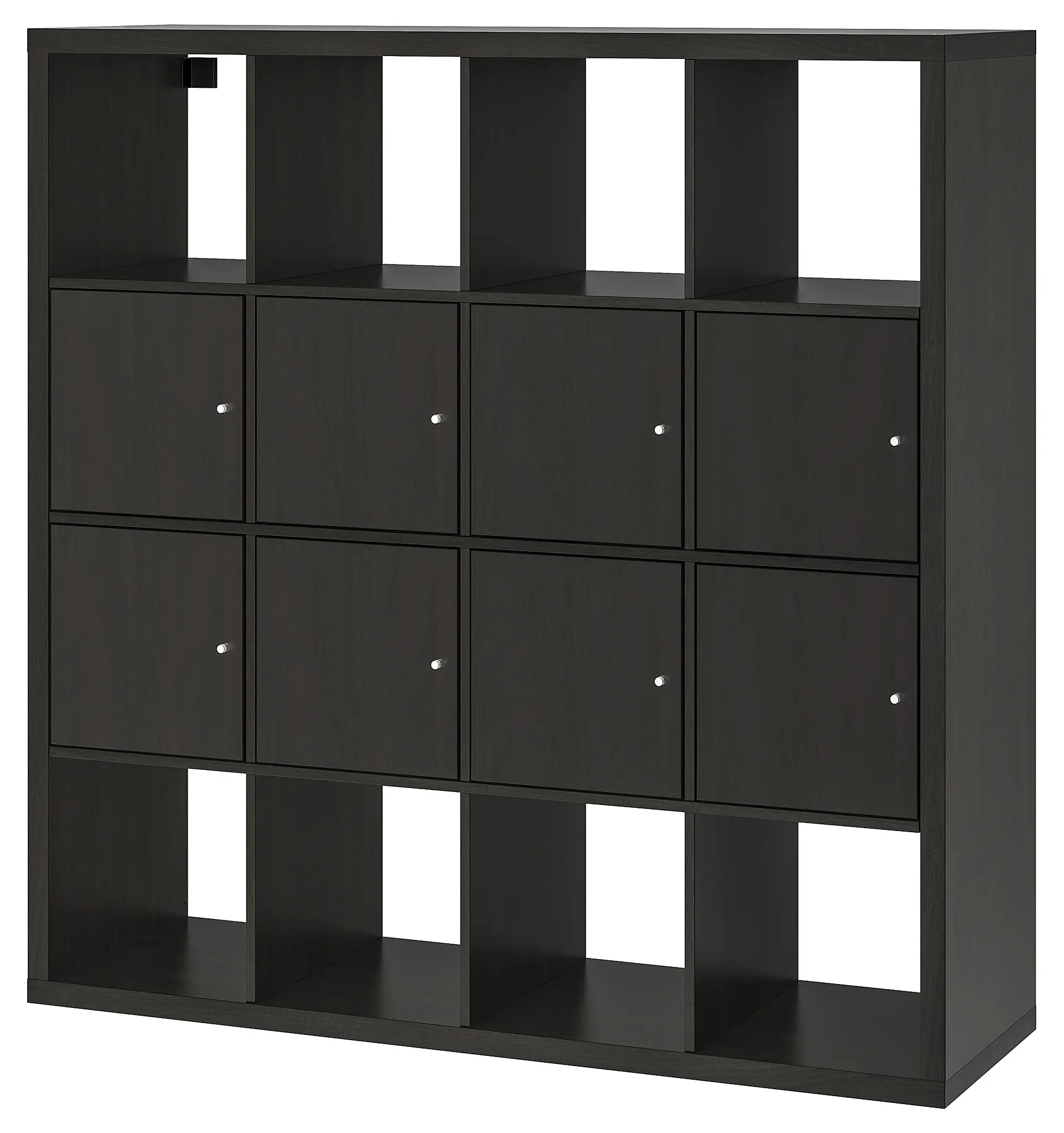 Etajera Ikea Kallax 8 147x147 (Negru-maro) - 2