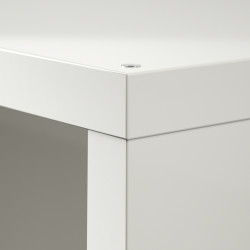 Стеллаж Ikea Kallax/Drona 77x39x77 (Белый/Темно-серый) Thumb