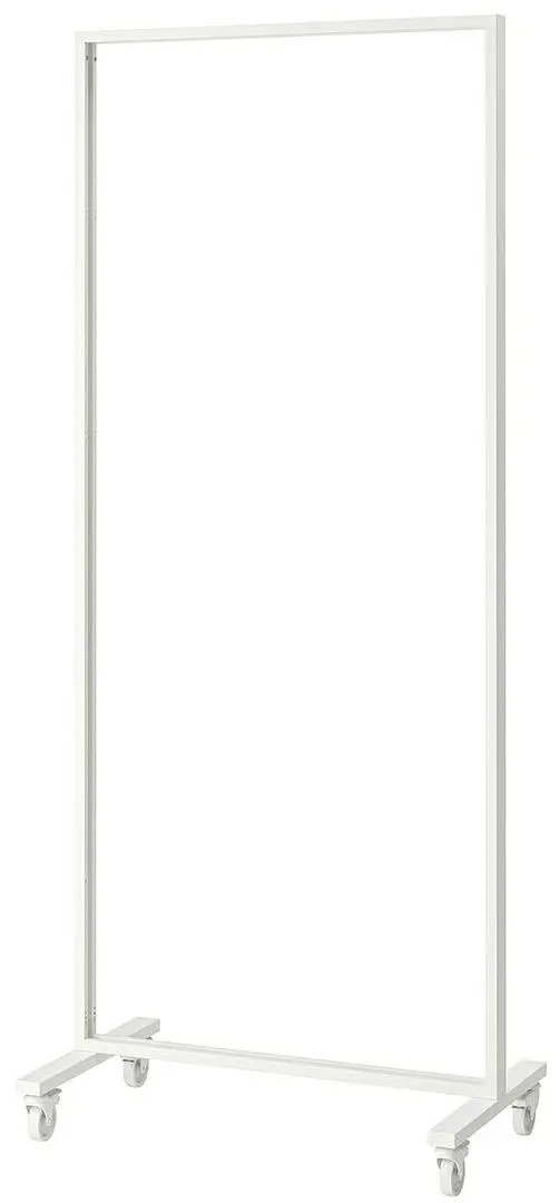 Etajera Ikea Mittzon roti/cutie cabluri 85x205 (Alb)