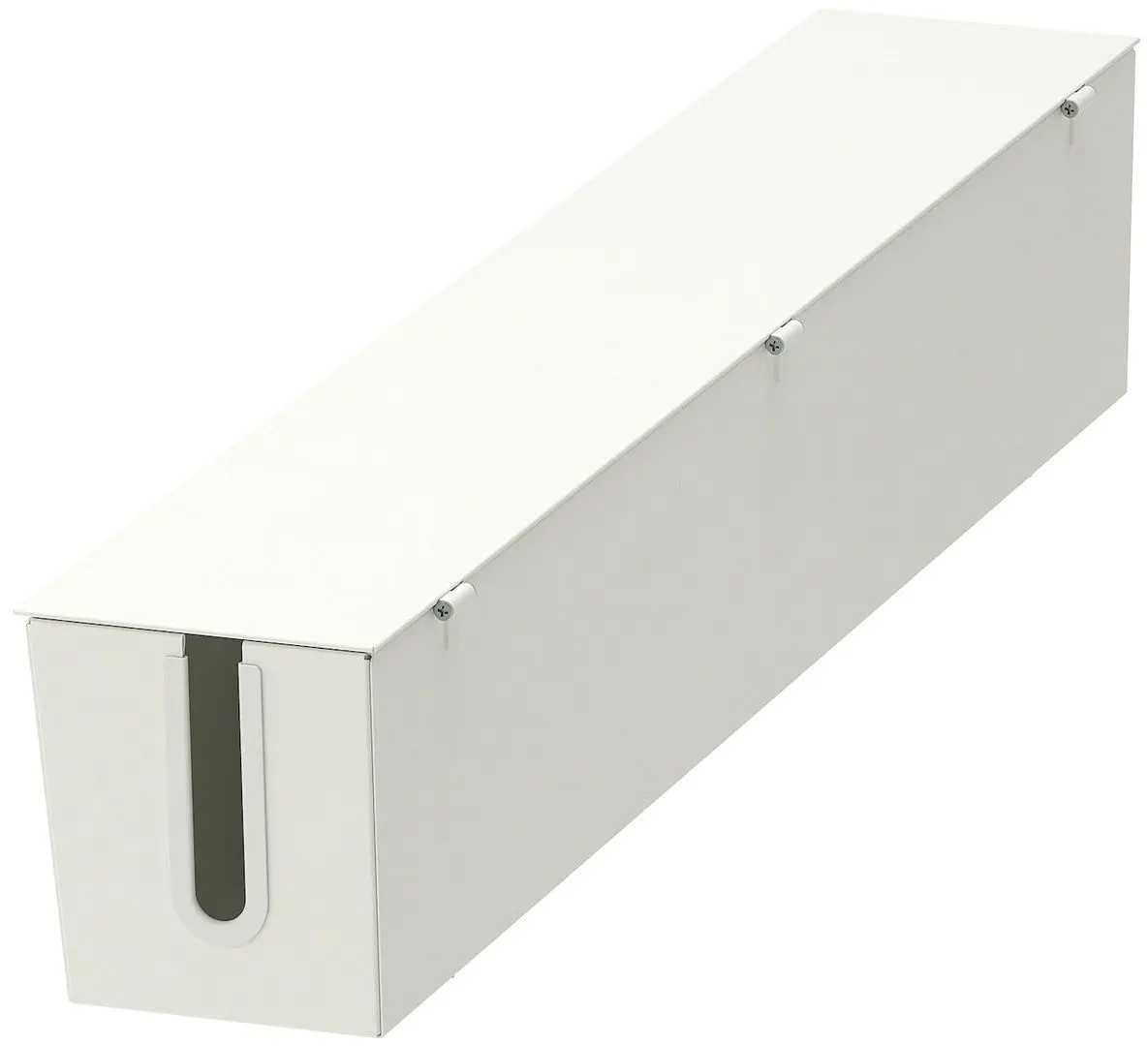 Etajera Ikea Mittzon roti/cutie cabluri 85x205 (Alb)