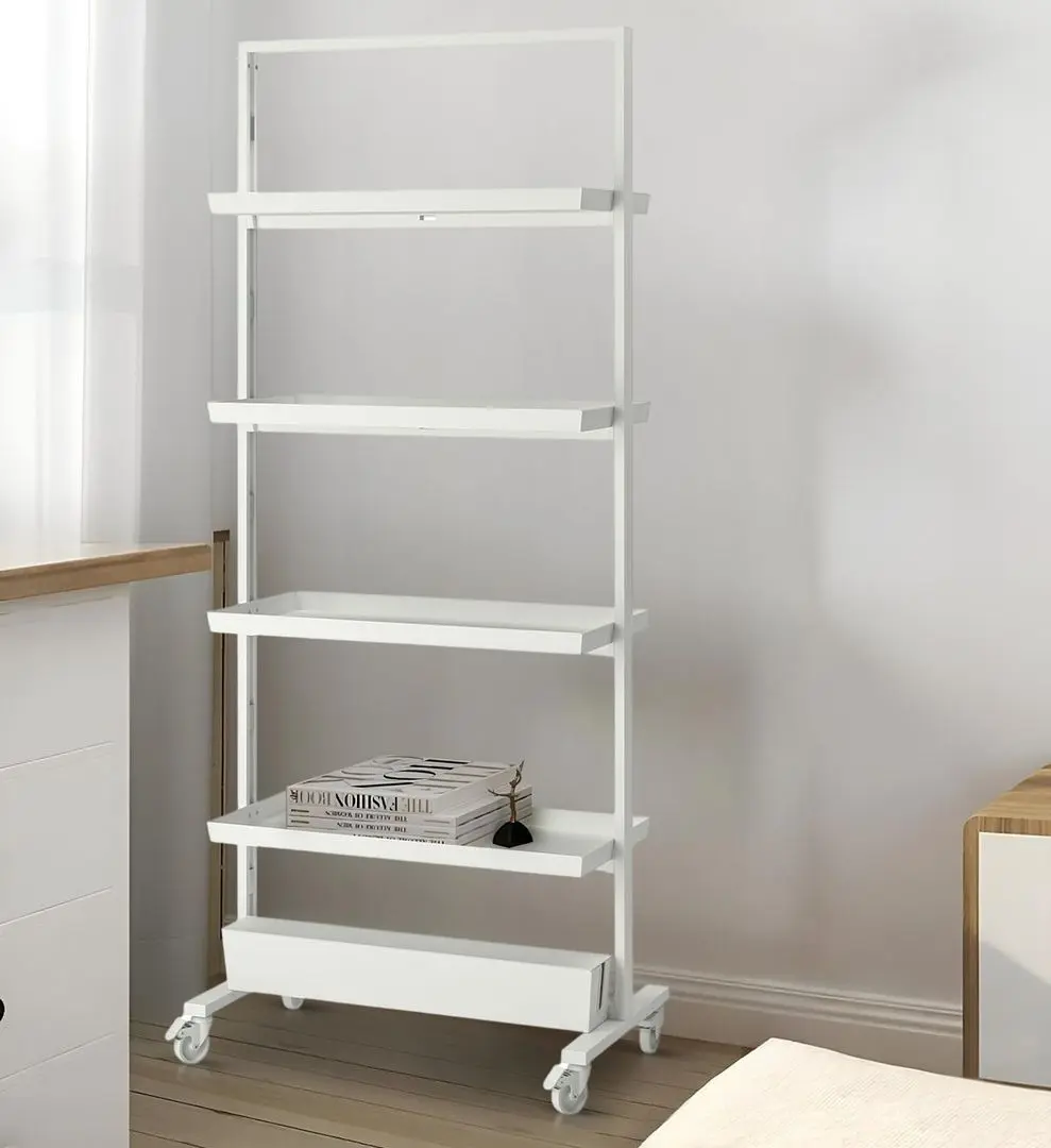 Etajera Ikea Mittzon roti/cutie cabluri 85x205 (Alb)