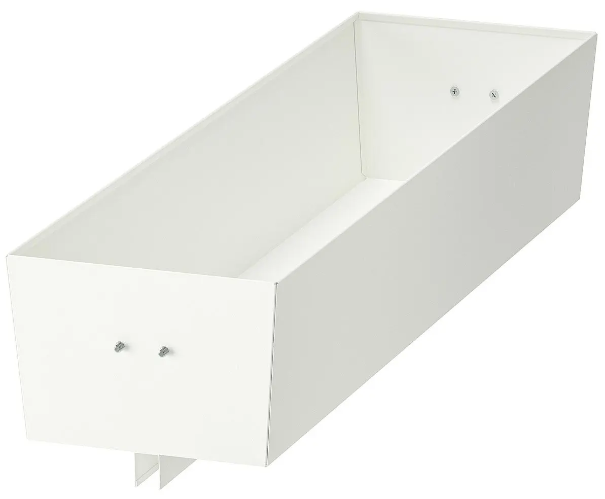 Etajera Ikea Mittzon roti/recipient/cutie cabluri 82x205 (Alb)