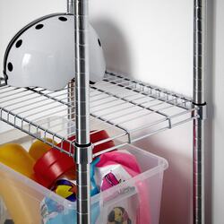 Etajera Ikea Omar 46x36x94 (Argintiu) Thumb