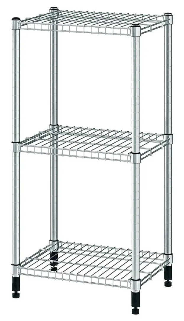 Etajera Ikea Omar 46x36x94 (Argintiu)