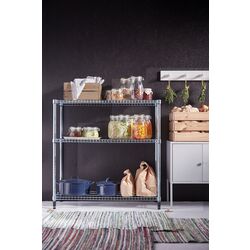 Etajera Ikea Omar 92x36x94 (Argintiu) Thumb