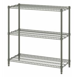 Etajera Ikea Omar 92x36x94 (Gri-Verde)