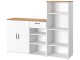 Стеллаж Ikea Skruvby 180x140 (Белый)