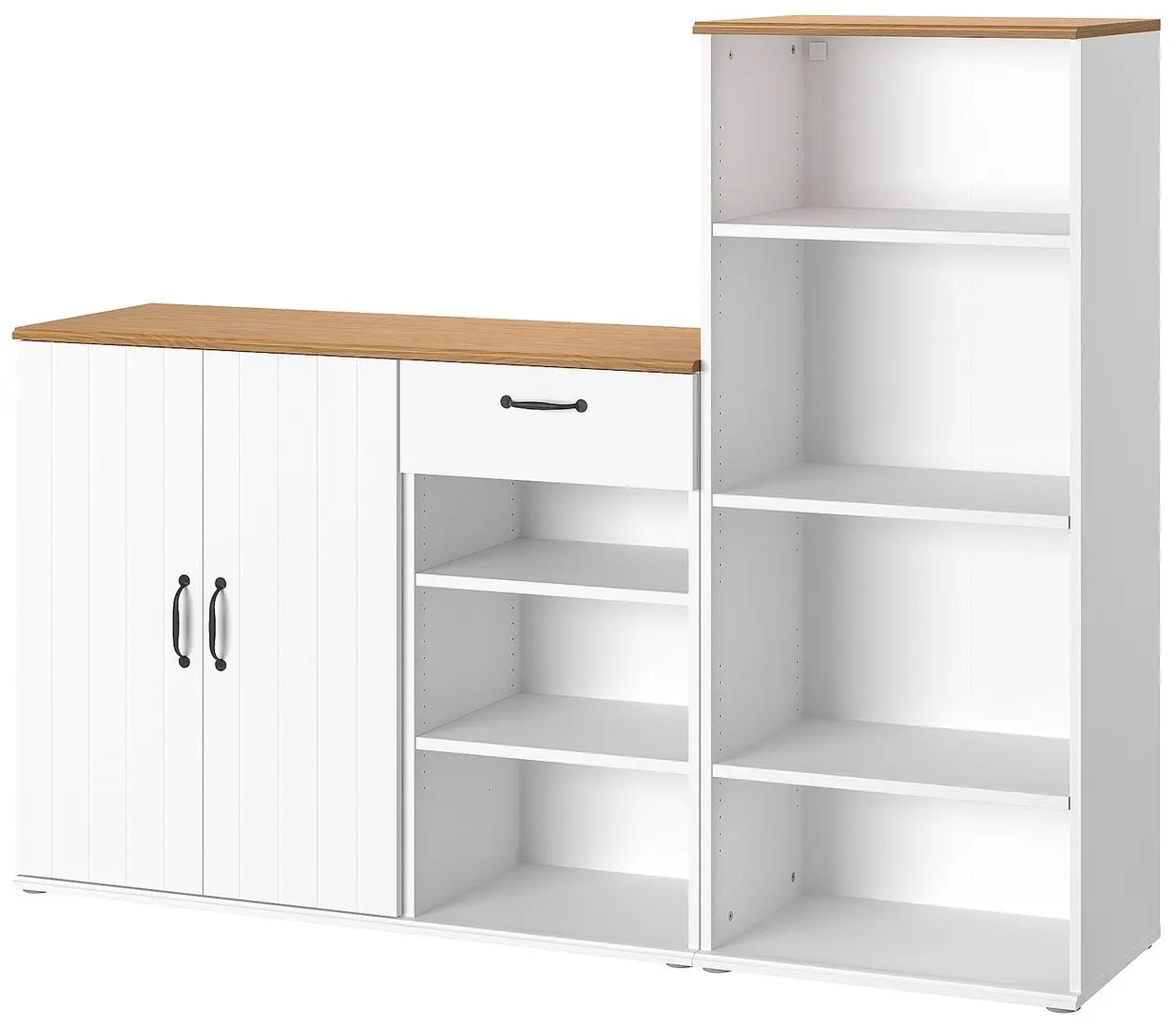 Etajera Ikea Skruvby 180x140 (Alb)
