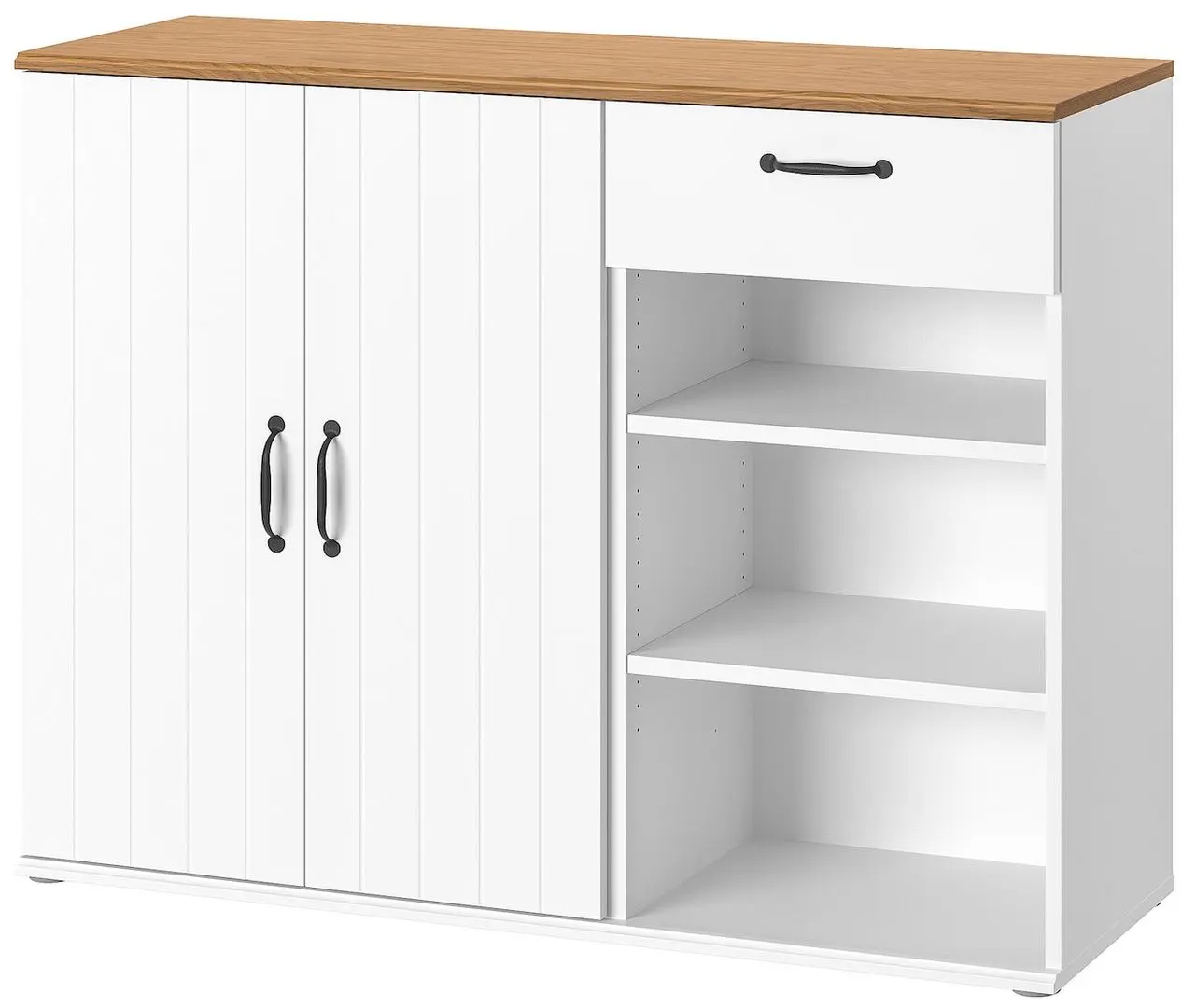Etajera Ikea Skruvby 180x140 (Alb)