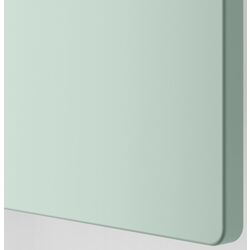 Etajera Ikea Smastad/Platsa 2 sertare/3 rafturi 60x57x181 (Alb/Verde Deschis) Thumb