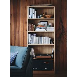 Etajera Ikea Tonstad 82x37x201 (Furnir Stejar)