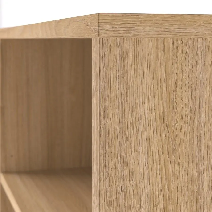 Etajera Ikea Tonstad 82x37x201 (Furnir Stejar)