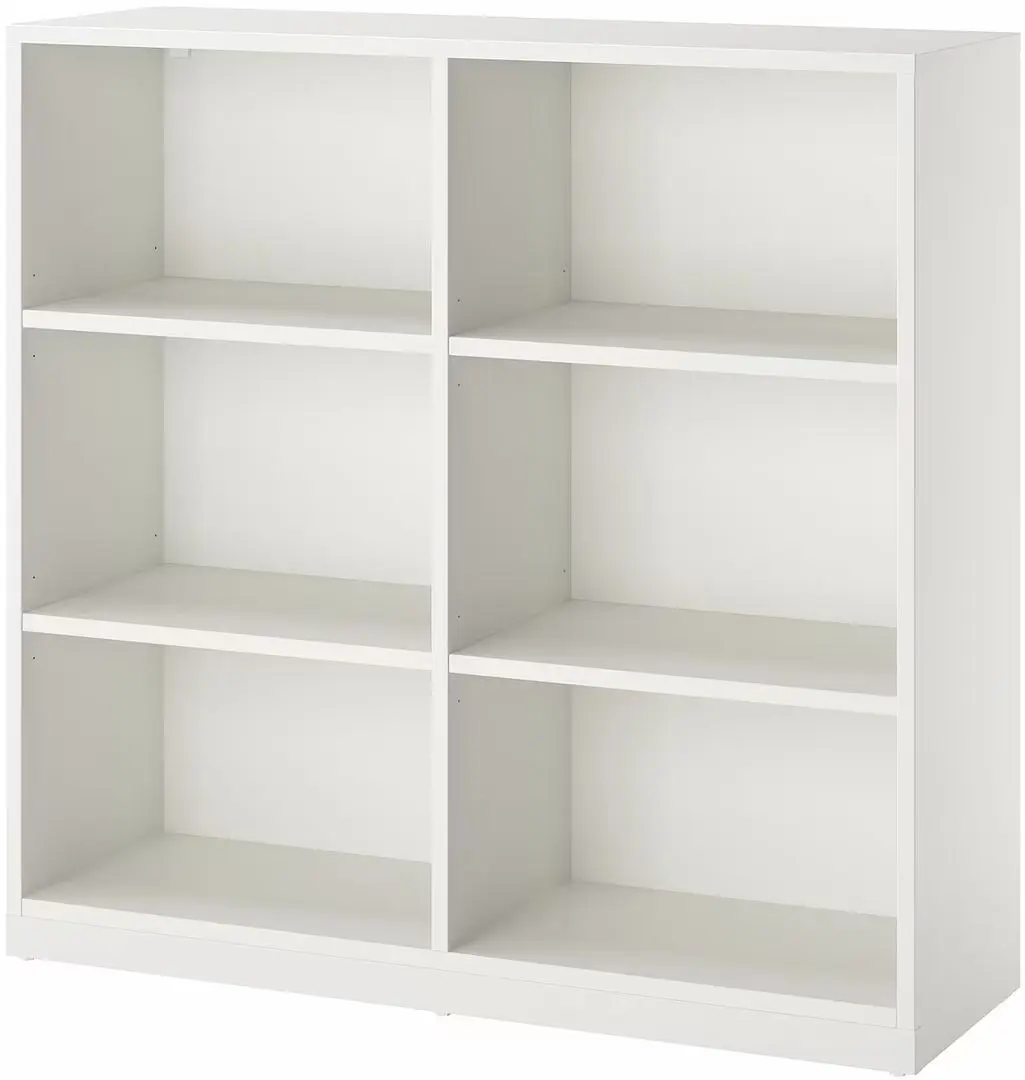 Etajera Ikea Tonstad usi glisante 201x37x116 (Alb)