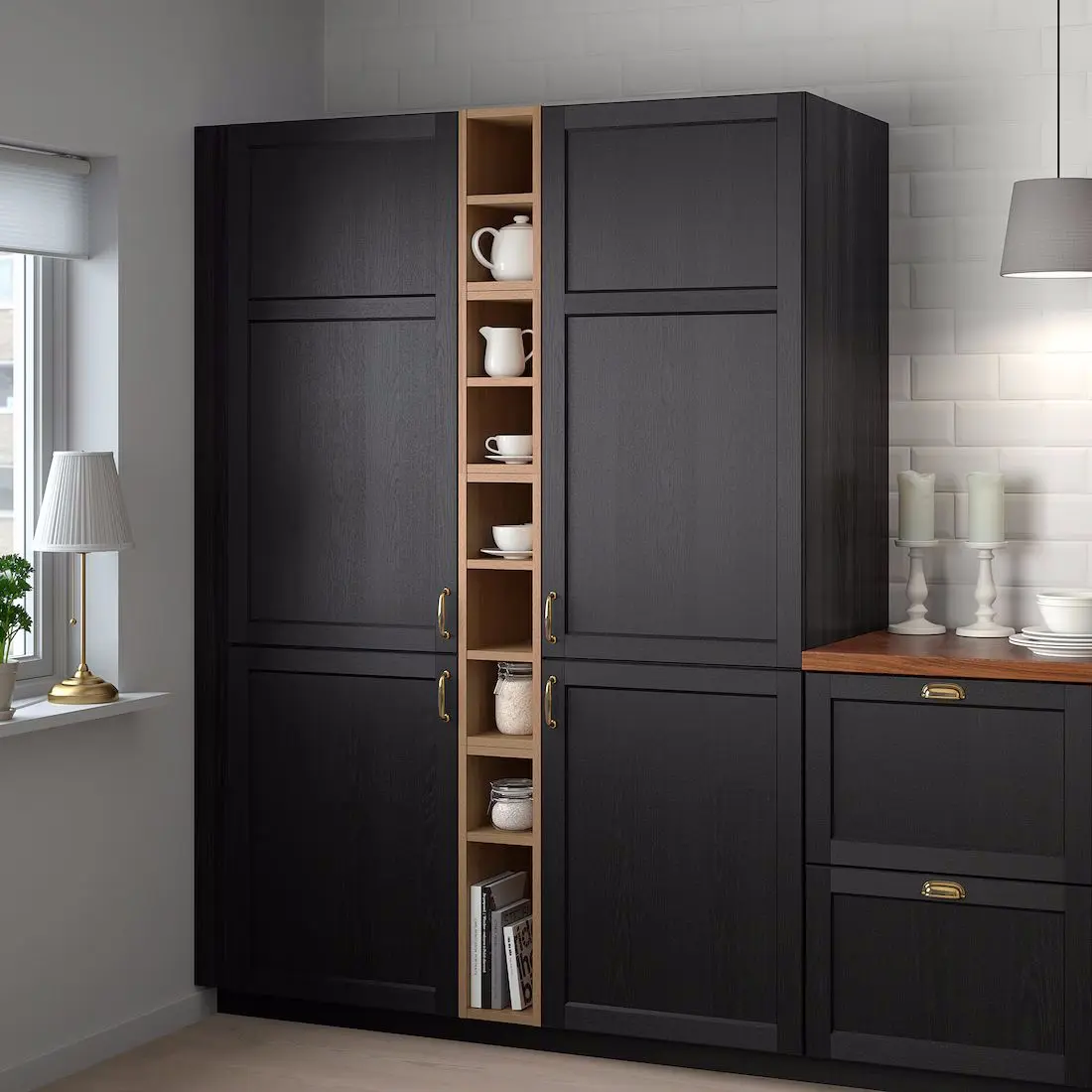 Etajera Ikea Vadholma frasin lăcuit 20х37х60 (Maro) - 4