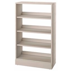 Etajera cu plinta Ikea Havsta 81x37x134 (Gri-Bej) Thumb