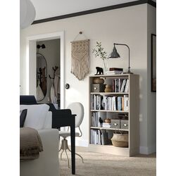 Etajera cu plinta Ikea Havsta 81x37x134 (Gri-Bej)