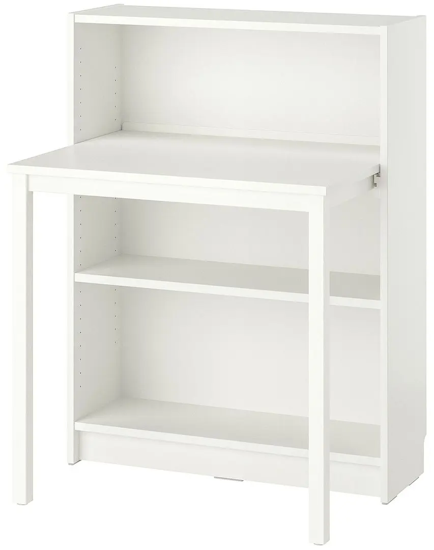 Etajera cu birou Billy 80x106 (Alb)