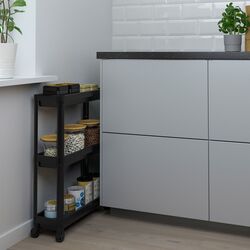 Carucior Ikea Vesken 54x18x71 (Negru) Thumb