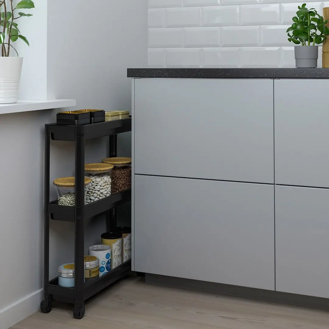 Carucior Ikea Vesken 54x18x71 (Negru)