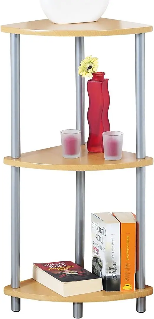 Этажерка Kesper 88296 (Natural/Silver)