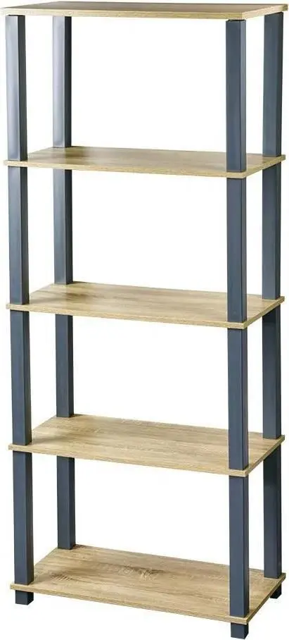 Etajera Kesper 18452 (Wood/Grey)