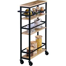 Etajera Kesper 27842 (Wood/Black) Thumb