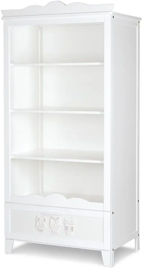 Etajera Klups Marsell Owls (White) - 2