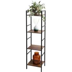 Стеллаж Koopman 100595 (Natural/Black) Thumb
