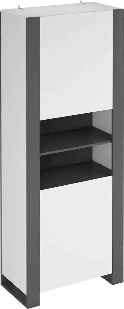 Стеллаж Magnusplus Combo CO8 79.6x200x42.1 (Graphite/White)