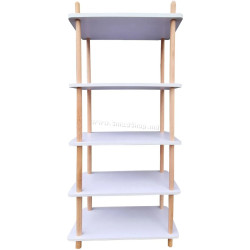 Etajera Magnusplus L05 (White/Wood)