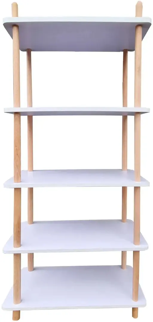 Etajera Magnusplus L05 (White/Wood)