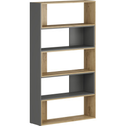 Etajera modulara Magnusplus Flexi (Gold Craft Oak/Graphite) Thumb