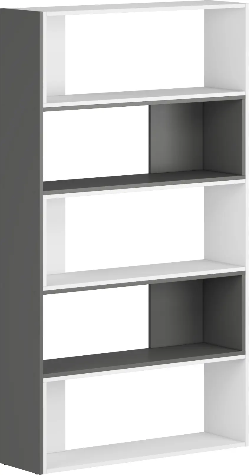 Etajera modulara Magnusplus Flexi (White/Graphite)