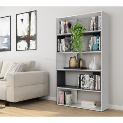 Etajera modulara Magnusplus Flexi (White/Graphite)