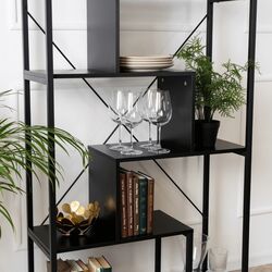 Стеллаж Mebel Elite Akris (Black) Thumb